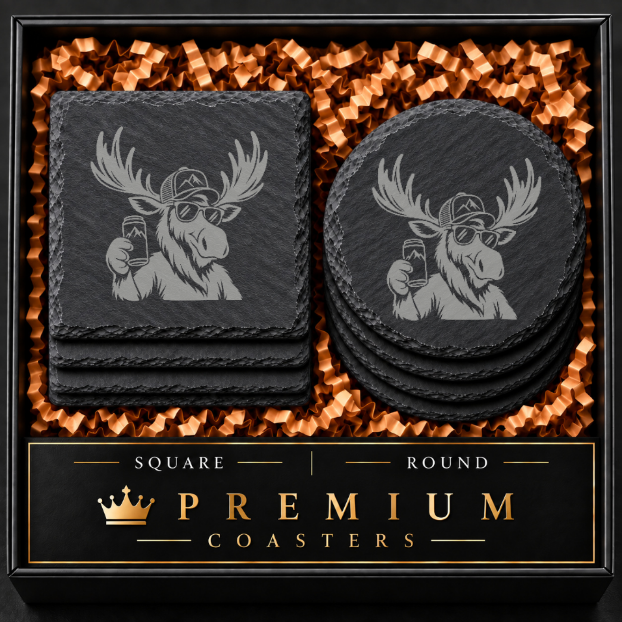 Mountain Moose — Dandelion Design Co. — SlateStudioMedia:hero:1 — 0032-MMGN_mountain_moose_01_square_round_gift_hero.png