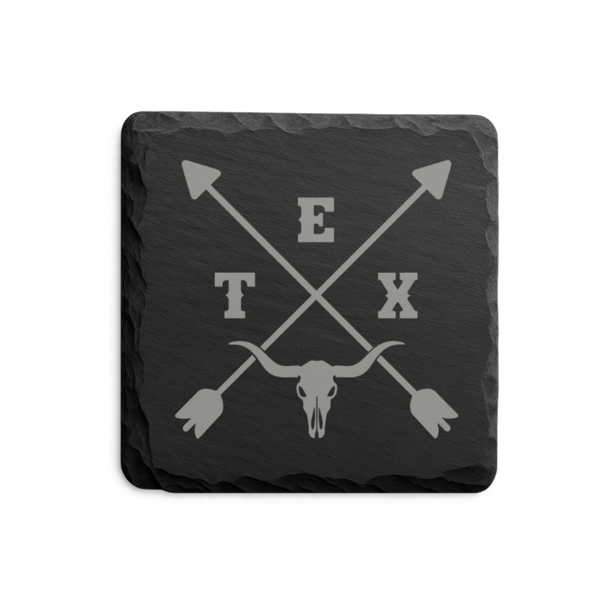 Texas LoneStar State Coaster — Dandelion Design Co. — SlateStudioMedia:design%3A1%3Ashape%3Asquare:2 — 0047-TLGN_texas_lonestar_state_coaster_03_square_main.png