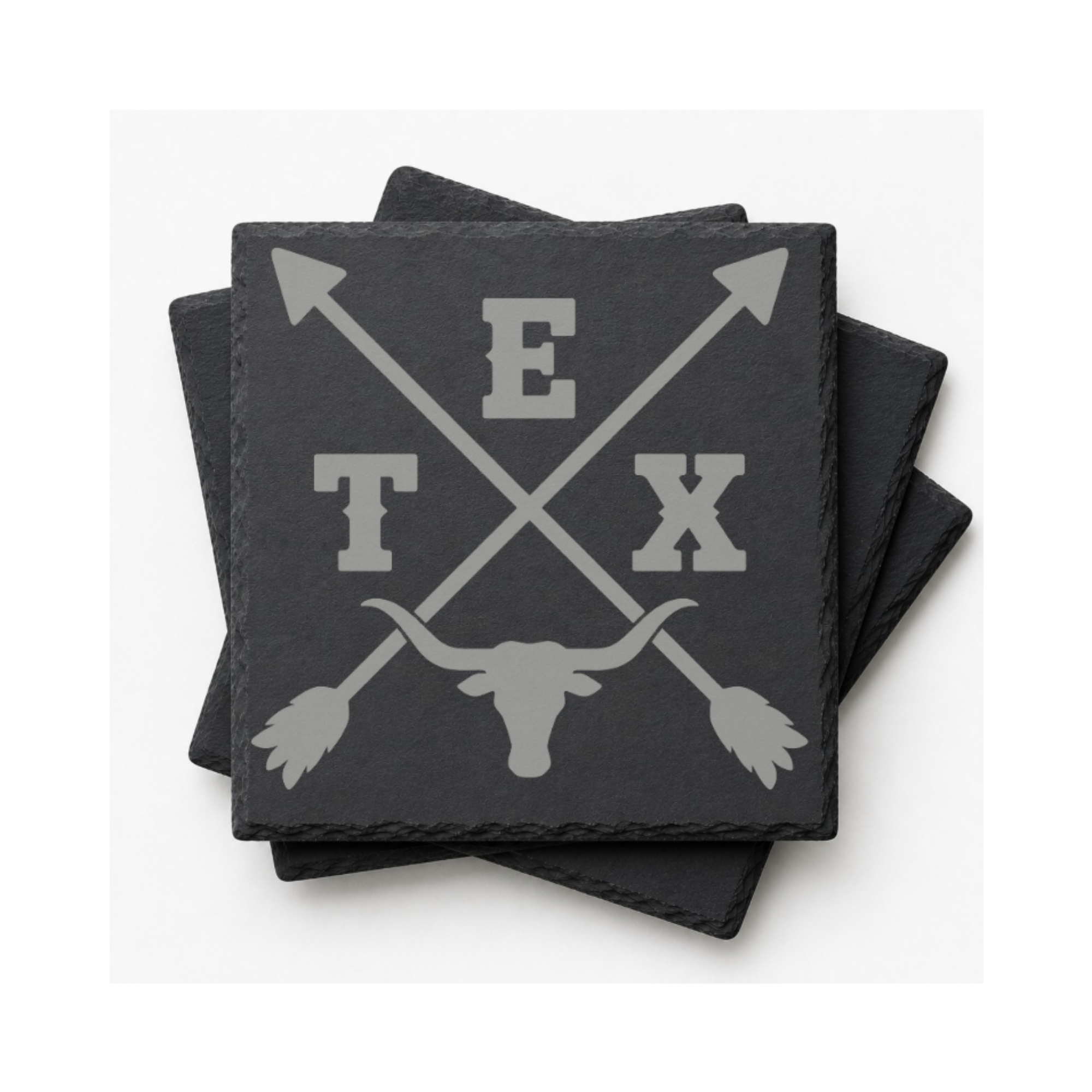 Texas LoneStar State Coaster — Dandelion Design Co. — SlateStudioMedia:gallery:18 — 0047-TLGN_texas_lonestar_state_coaster_24_D04_square_stack.png