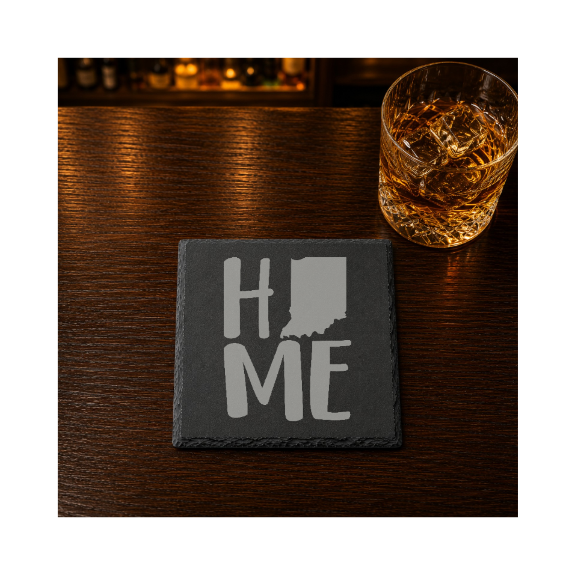 Illinois Themed Slate Drink Coasters Bulk Order | Chicago Corporate Event Gifts | Conference Swag Bags | Retreat Kits Business Events — Dandelion Design Co. — SlateStudioMedia:gallery:16 — 0079-ITGN_illinois_themed_slate_drink_coasters_bulk_order_chicago_corporate_event_gifts_conference_swag_bags_retreat_kits_business_events_07_square_whiskey_lifestyle.png