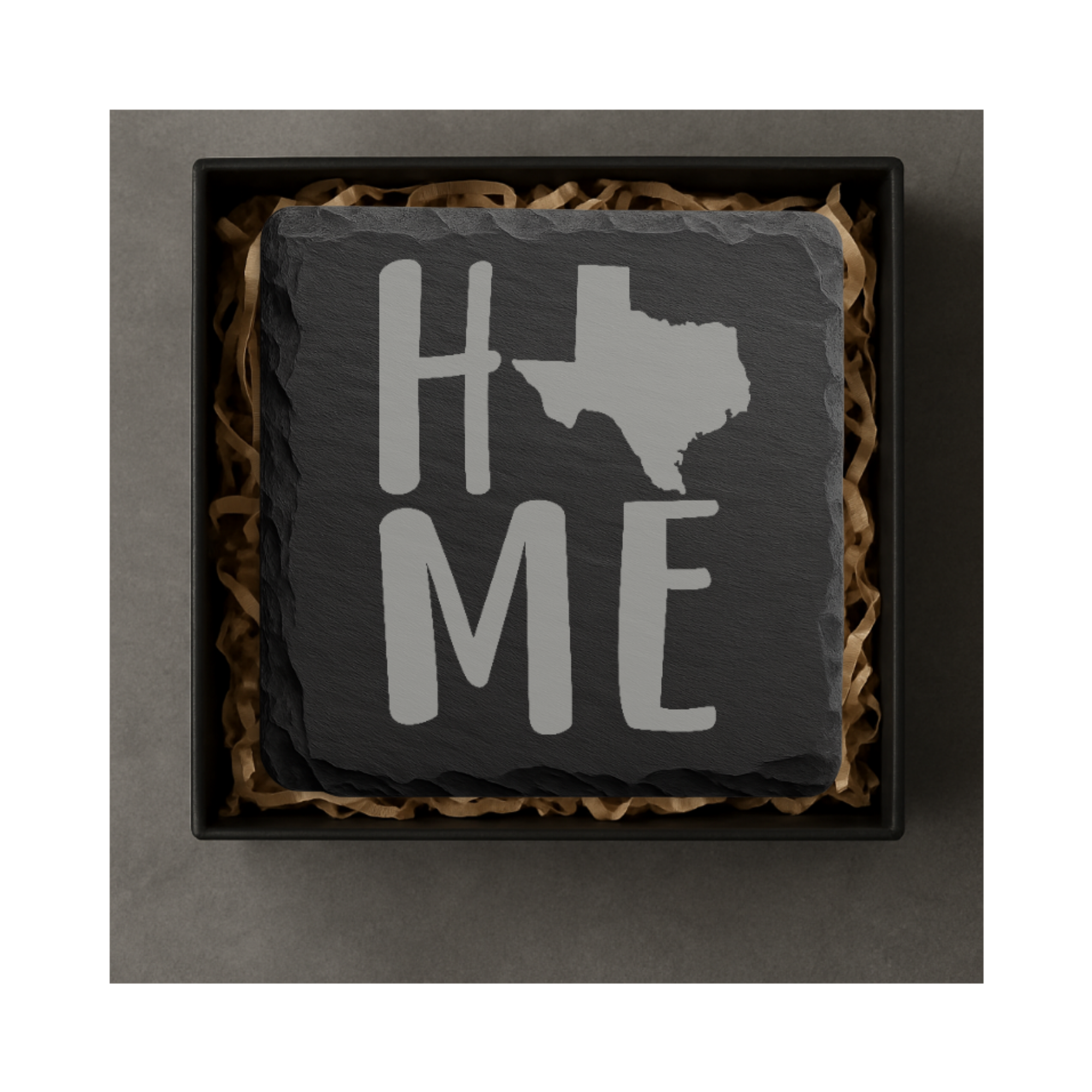 Texas Themed Slate Drink Coasters Bulk Order | Corporate Event Gifts | Conference Swag Bags | Retreat Welcome Kits | Business Events — Dandelion Design Co. — SlateStudioMedia:gallery:8 — 0080-TTGN_texas_themed_slate_drink_coasters_bulk_order_corporate_event_gifts_conference_swag_bags_retreat_welcome_kits_business_events_05_square_gift_box.png