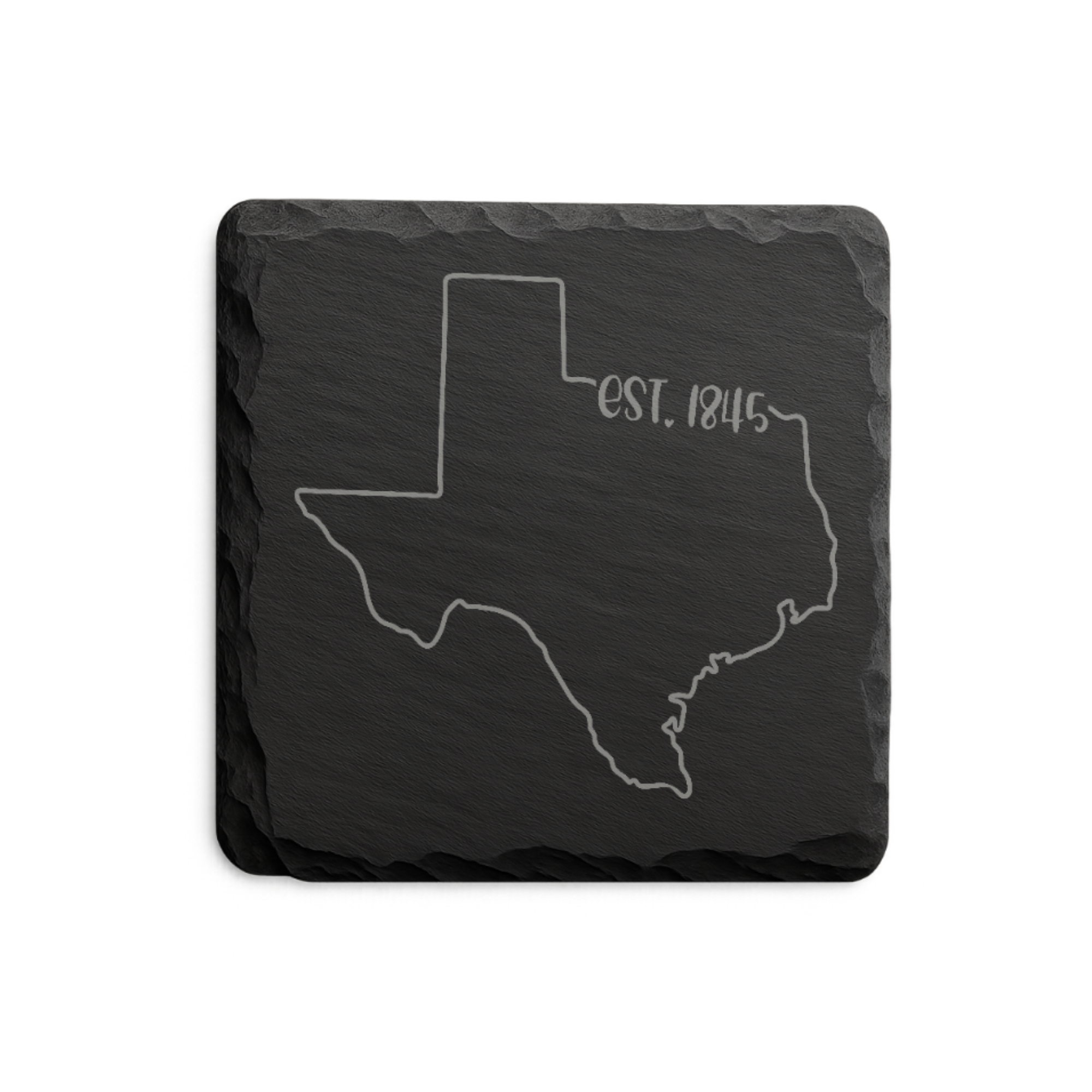 Texas Themed Slate Drink Coasters Bulk Order | Corporate Event Gifts | Conference Swag Bags | Retreat Welcome Kits | Business Events — Dandelion Design Co. — SlateStudioMedia:design%3A3%3Ashape%3Asquare:4 — 0080-TTGN_texas_themed_slate_drink_coasters_bulk_order_corporate_event_gifts_conference_swag_bags_retreat_welcome_kits_business_events_17_D03_square_main.png