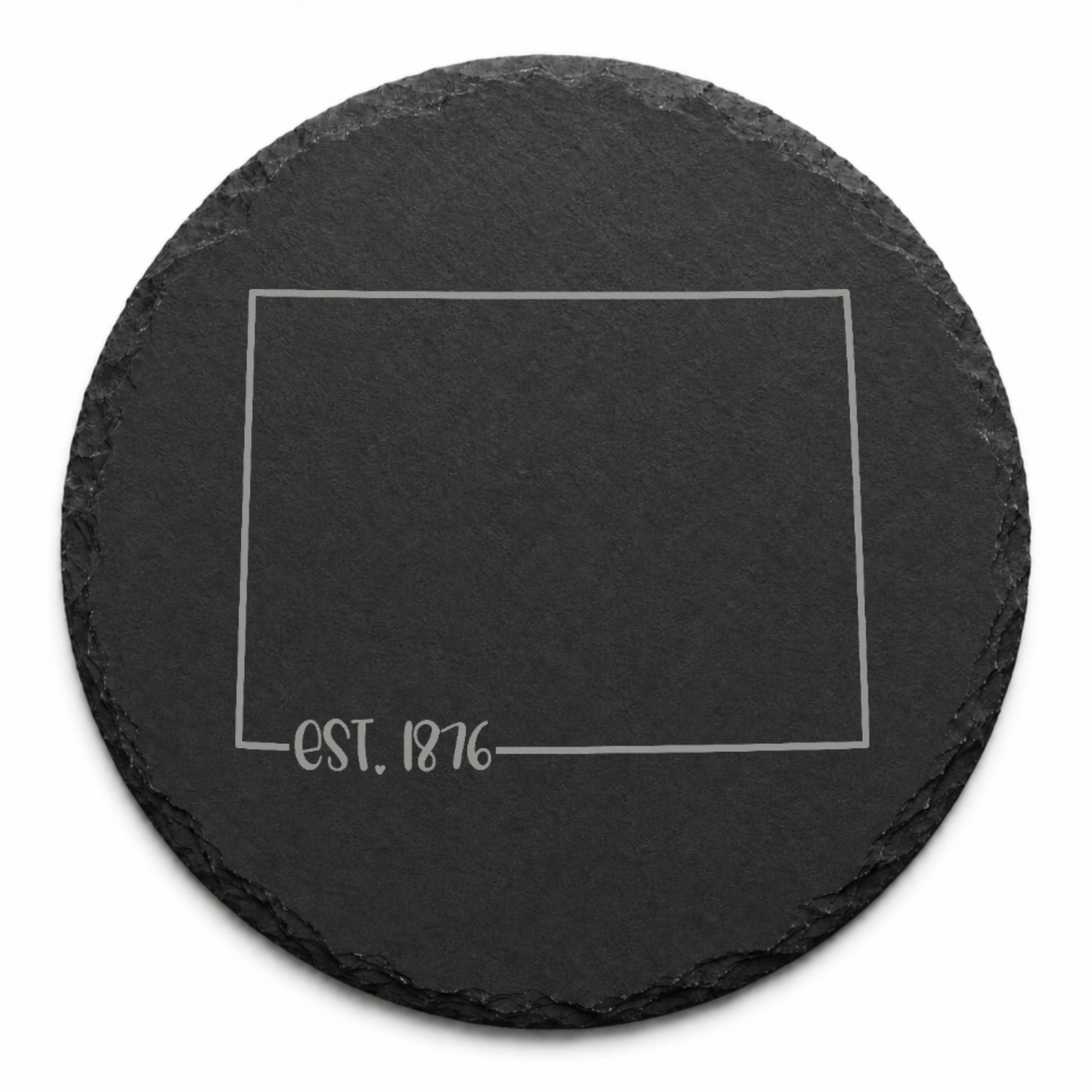 Colorado Themed Slate Drink Coasters Bulk Order | Corporate Retreat Gifts | Leadership Offsite Swag | Conference Welcome Kits — Dandelion Design Co. — SlateStudioMedia:design%3A3%3Ashape%3Around:7 — 0082-CTGN_colorado_themed_slate_drink_coasters_bulk_order_corporate_retreat_gifts_leadership_offsite_swag_conference_welcome_kits_20_D03_round_main.png