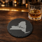 New York Themed Slate Drink Coasters Bulk Order | Corporate Event Gifts | Conference Swag Bags | Retreat Welcome Kits | Business Events — Dandelion Design Co. — SlateStudioMedia:gallery:17 — 0083-NYGN_new_york_themed_slate_drink_coasters_bulk_order_corporate_event_gifts_conference_swag_bags_retreat_welcome_kits_business_events_08_round_whiskey_lifestyle.png