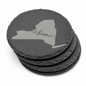 New York Themed Slate Drink Coasters Bulk Order | Corporate Event Gifts | Conference Swag Bags | Retreat Welcome Kits | Business Events — Dandelion Design Co. — SlateStudioMedia:gallery:11 — 0083-NYGN_new_york_themed_slate_drink_coasters_bulk_order_corporate_event_gifts_conference_swag_bags_retreat_welcome_kits_business_events_10_round_stack.png