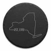 New York Themed Slate Drink Coasters Bulk Order | Corporate Event Gifts | Conference Swag Bags | Retreat Welcome Kits | Business Events — Dandelion Design Co. — SlateStudioMedia:design%3A2%3Ashape%3Around:6 — 0083-NYGN_new_york_themed_slate_drink_coasters_bulk_order_corporate_event_gifts_conference_swag_bags_retreat_welcome_kits_business_events_14_D02_round_main.png