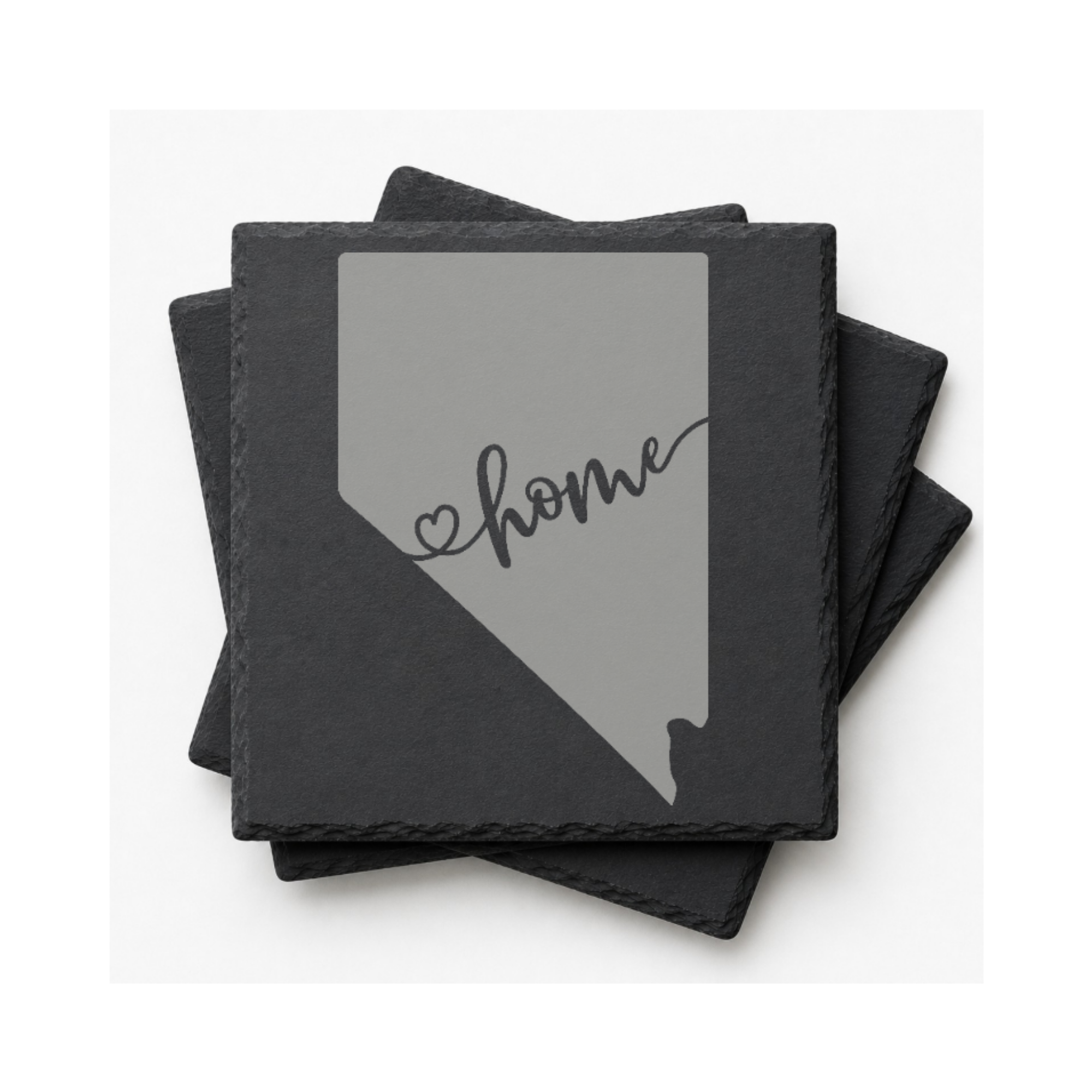 Nevada Themed Slate Drink Coasters Bulk Order | Las Vegas Corporate Event Gifts | Conference Swag Bags | Retreat Welcome Kits | Business — Dandelion Design Co. — SlateStudioMedia:gallery:12 — 0084-NTGN_nevada_themed_slate_drink_coasters_bulk_order_las_vegas_corporate_event_gifts_conference_swag_bags_retreat_welcome_kits_business_12_D02_square_stack.png