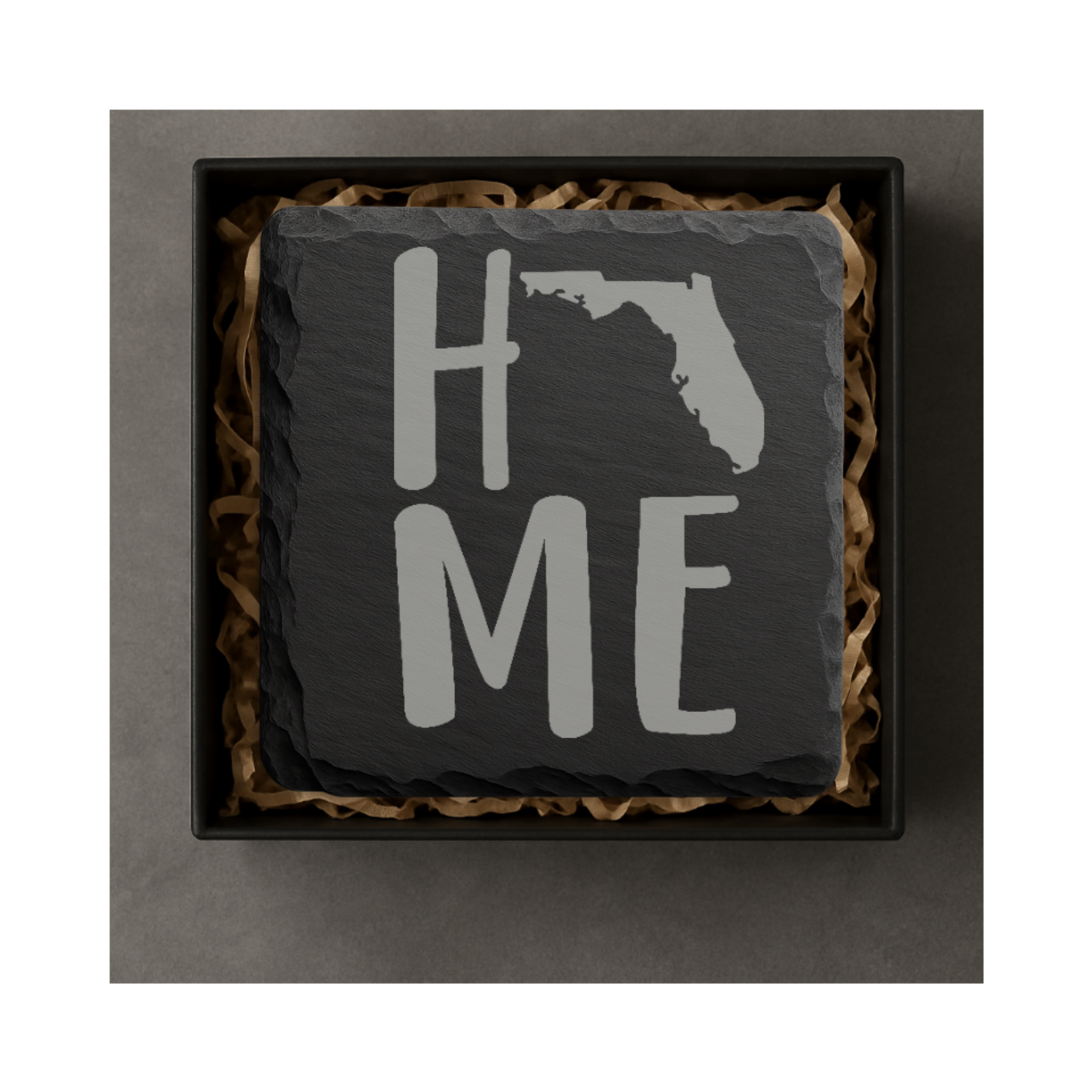 Florida Themed Slate Drink Coasters Bulk | Corporate Event Gifts | Conference Swag Bags | Retreat Welcome Gifts | Training & Company Events — Dandelion Design Co. — SlateStudioMedia:gallery:8 — 0085-FTGN_florida_themed_slate_drink_coasters_bulk_corporate_event_gifts_conference_swag_bags_retreat_welcome_gifts_training_company_events_05_square_gift_box.png