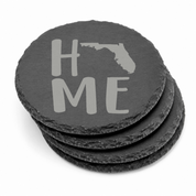 Florida Themed Slate Drink Coasters Bulk | Corporate Event Gifts | Conference Swag Bags | Retreat Welcome Gifts | Training & Company Events — Dandelion Design Co. — SlateStudioMedia:gallery:11 — 0085-FTGN_florida_themed_slate_drink_coasters_bulk_corporate_event_gifts_conference_swag_bags_retreat_welcome_gifts_training_company_events_10_round_stack.png
