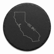 California Slate Drink Coaster | Bulk Corporate Event Gift | Conference Gift Bags, Team Meetings, Training Events, Company Retreats — Dandelion Design Co. — SlateStudioMedia:design%3A3%3Ashape%3Around:7 — 0087-CSGN_california_slate_drink_coaster_bulk_corporate_event_gift_conference_gift_bags_team_meetings_training_events_company_retreats_20_D03_round_main.png