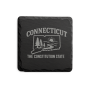 Connecticut Slate Coasters 4x4 Laser Engraved Stone Drink Coasters Connecticut Home Décor Constitution State Established 1788 Gift — Dandelion Design Co. — SlateStudioMedia:design%3A4%3Ashape%3Asquare:5 — 0088-CSGN_connecticut_slate_coasters_4x4_laser_engraved_stone_drink_coasters_connecticut_home_d_cor_constitution_state_established_1788_gift_23_D04_square_main.png