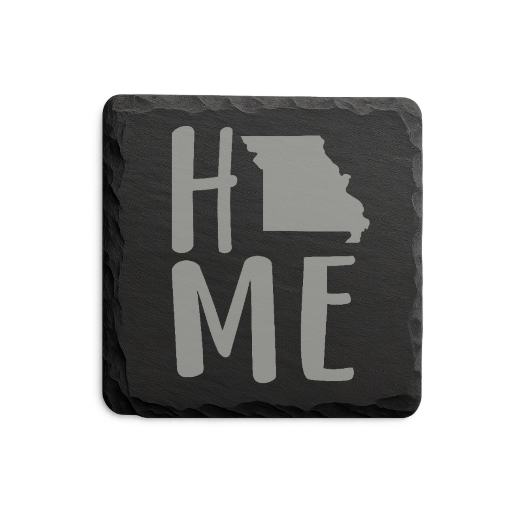 Missouri Slate Coasters 4x4 Laser Engraved Stone Drink Coasters Missouri Home Décor Show Me State Established 1821 Gift — Dandelion Design Co. — SlateStudioMedia:design%3A1%3Ashape%3Asquare:2 — 0092-MSGN_missouri_slate_coasters_4x4_laser_engraved_stone_drink_coasters_missouri_home_d_cor_show_me_state_established_1821_gift_03_square_main.png