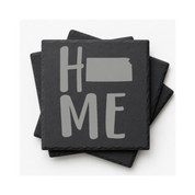 Kansas Slate Coasters 4x4 Laser Engraved Stone Drink Coasters Kansas Home Décor Sunflower State Established 1861 Gift — Dandelion Design Co. — SlateStudioMedia:gallery:10 — 0094-KSGN_kansas_slate_coasters_4x4_laser_engraved_stone_drink_coasters_kansas_home_d_cor_sunflower_state_established_1861_gift_09_square_stack.png