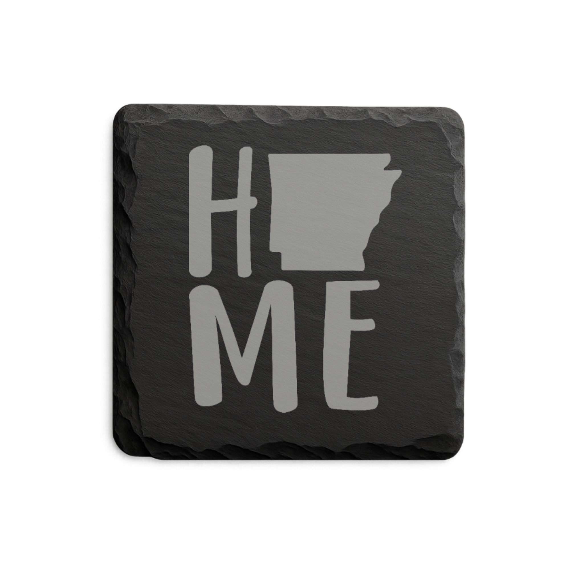 Arkansas Slate Coasters 4x4 Laser Engraved Stone Drink Coasters Arkansas Home Décor Natural State Established 1836 Gift Set — Dandelion Design Co. — SlateStudioMedia:design%3A1%3Ashape%3Asquare:2 — 0096-ASGN_arkansas_slate_coasters_4x4_laser_engraved_stone_drink_coasters_arkansas_home_d_cor_natural_state_established_1836_gift_set_03_square_main.png