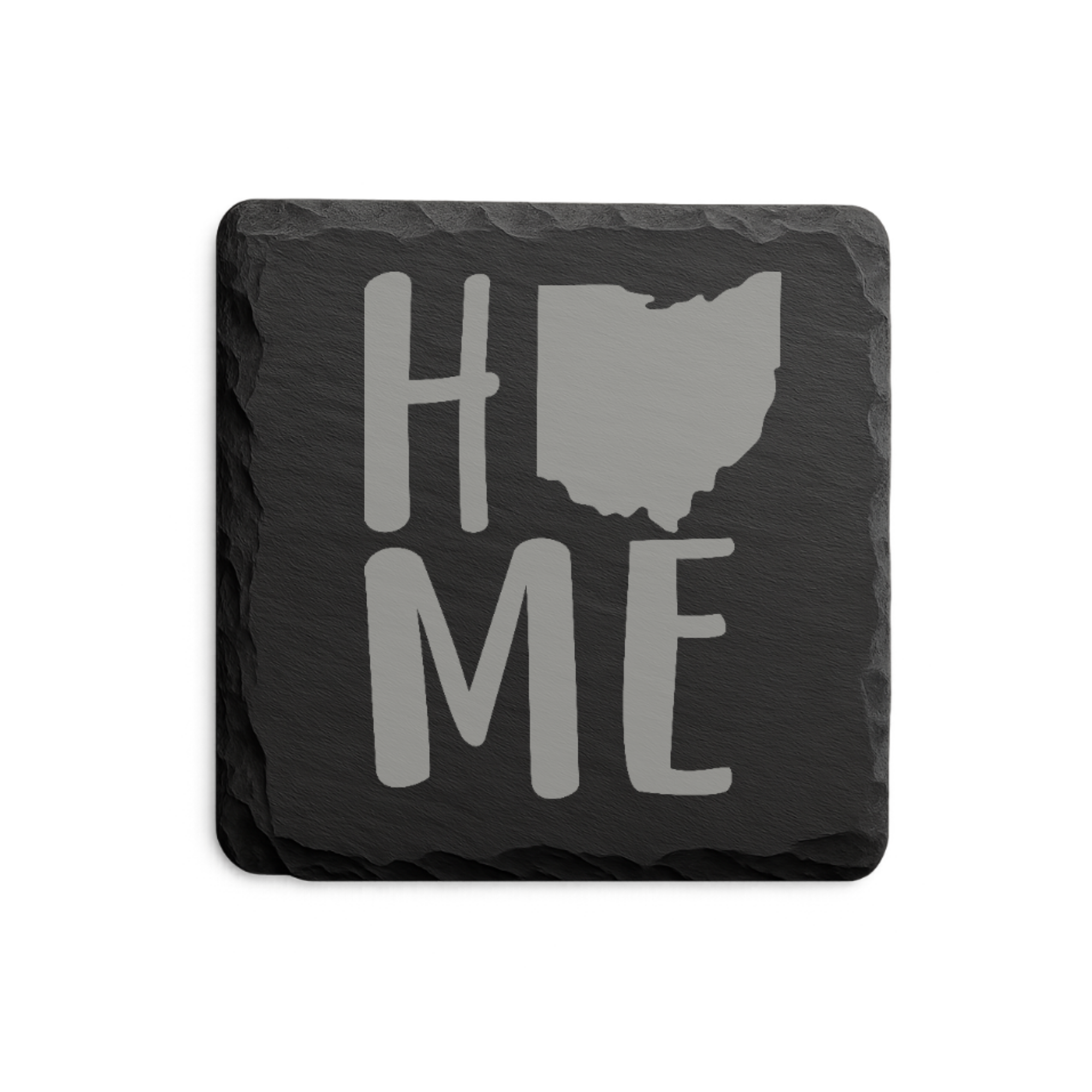 Ohio Slate Coasters 4x4 Laser Engraved Stone Drink Coasters Ohio Home Décor Buckeye State Established 1803 Gift — Dandelion Design Co. — SlateStudioMedia:design%3A1%3Ashape%3Asquare:2 — 0099-OSGN_ohio_slate_coasters_4x4_laser_engraved_stone_drink_coasters_ohio_home_d_cor_buckeye_state_established_1803_gift_03_square_main.png
