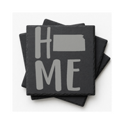 Kansas Slate Coasters 4x4 Laser Engraved Stone Drink Coasters Kansas Home Décor Sunflower State Established 1861 Gift — Dandelion Design Co. — SlateStudioMedia:gallery:10 — 0103-KSGN_kansas_slate_coasters_4x4_laser_engraved_stone_drink_coasters_kansas_home_d_cor_sunflower_state_established_1861_gift_09_square_stack.png