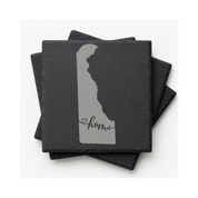 Delaware Slate Coasters 4x4 Laser Engraved Stone Drink Coasters Delaware Home Décor First State Established 1787 Gift — Dandelion Design Co. — SlateStudioMedia:gallery:12 — 0104-DSGN_delaware_slate_coasters_4x4_laser_engraved_stone_drink_coasters_delaware_home_d_cor_first_state_established_1787_gift_12_D02_square_stack.png