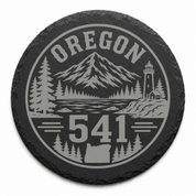 Oregon Area Code Slate Coasters | 503 971 541 458 Oregon Gift | Engraved Rustic Stone Coaster | Pacific Northwest Cabin Decor — Dandelion Design Co. — SlateStudioMedia:design%3A1%3Ashape%3Around:6 — 0104-OAGN_oregon_area_code_slate_coasters_503_971_541_458_oregon_gift_engraved_rustic_stone_coaster_pacific_northwest_cabin_decor_04_round_main.png