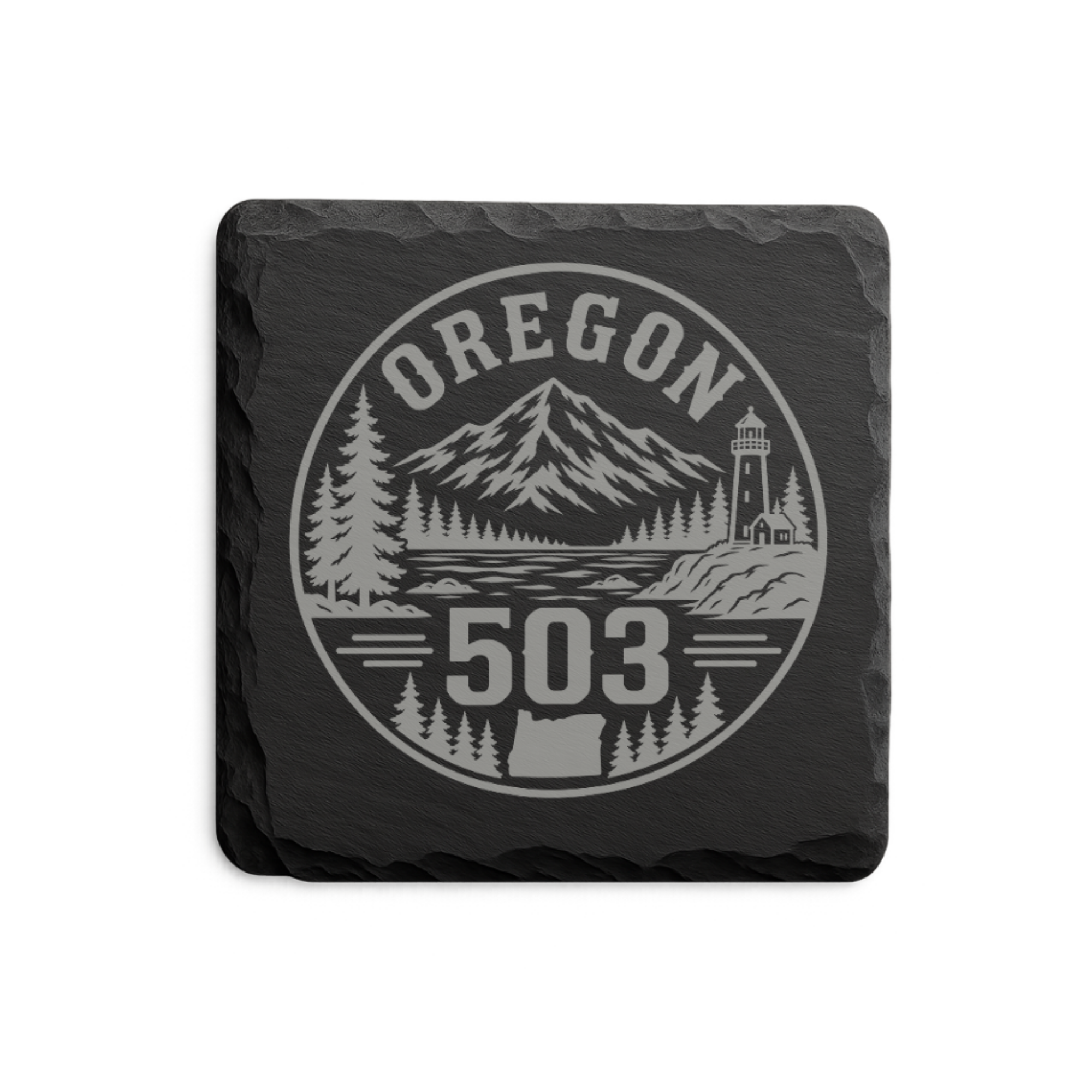 Oregon Area Code Slate Coasters | 503 971 541 458 Oregon Gift | Engraved Rustic Stone Coaster | Pacific Northwest Cabin Decor — Dandelion Design Co. — SlateStudioMedia:design%3A4%3Ashape%3Asquare:5 — 0104-OAGN_oregon_area_code_slate_coasters_503_971_541_458_oregon_gift_engraved_rustic_stone_coaster_pacific_northwest_cabin_decor_23_D04_square_main.png