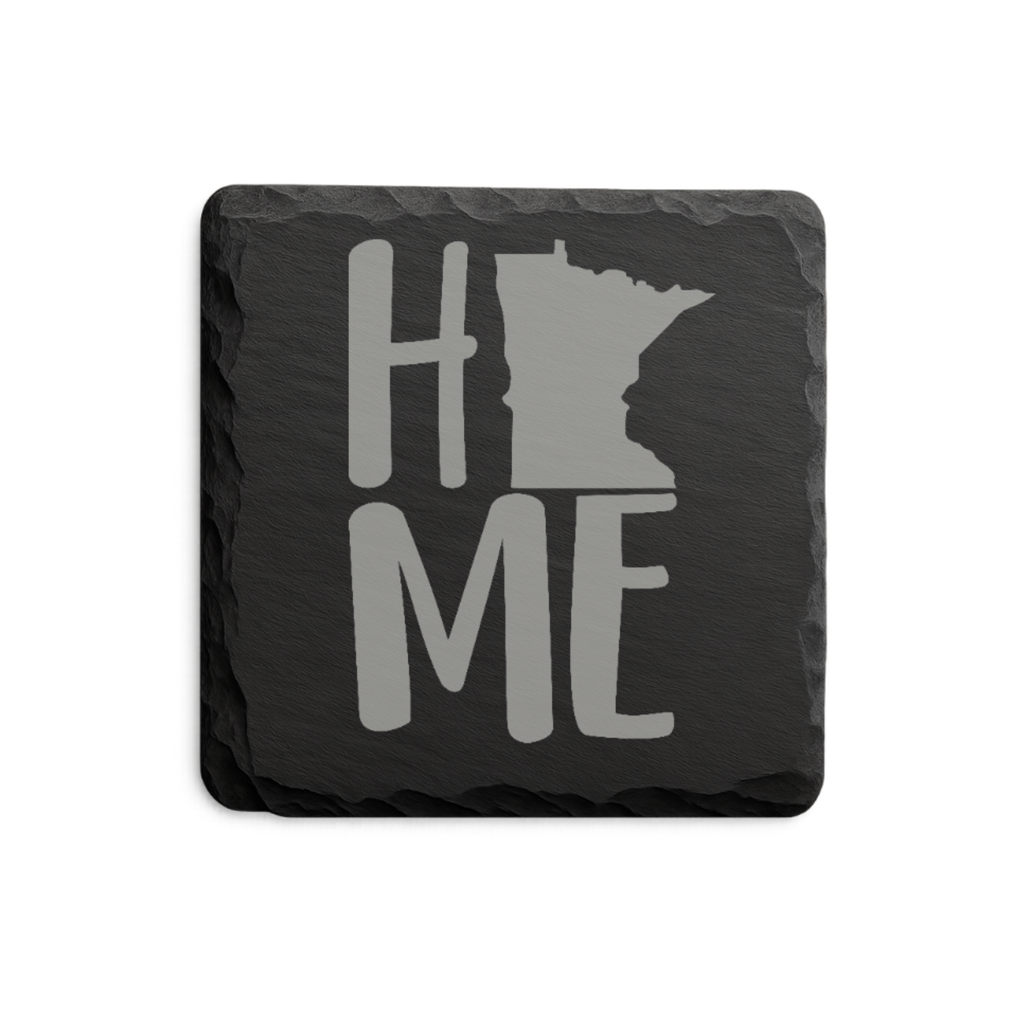 Minnesota Slate Coasters 4x4 Laser Engraved Stone Drink Coasters Minnesota Home Décor North Star State Established 1858 Gift — Dandelion Design Co. — SlateStudioMedia:design%3A1%3Ashape%3Asquare:2 — 0114-MSGN_minnesota_slate_coasters_4x4_laser_engraved_stone_drink_coasters_minnesota_home_d_cor_north_star_state_established_1858_gift_03_square_main.png