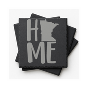 Minnesota Slate Coasters 4x4 Laser Engraved Stone Drink Coasters Minnesota Home Décor North Star State Established 1858 Gift — Dandelion Design Co. — SlateStudioMedia:gallery:10 — 0114-MSGN_minnesota_slate_coasters_4x4_laser_engraved_stone_drink_coasters_minnesota_home_d_cor_north_star_state_established_1858_gift_09_square_stack.png