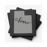 Utah Slate Coasters 4x4 Laser Engraved Stone Drink Coasters Utah Home Décor Beehive State Established 1896 Gift — Dandelion Design Co. — SlateStudioMedia:gallery:12 — 0115-USGN_utah_slate_coasters_4x4_laser_engraved_stone_drink_coasters_utah_home_d_cor_beehive_state_established_1896_gift_12_D02_square_stack.png