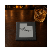 Utah Slate Coasters 4x4 Laser Engraved Stone Drink Coasters Utah Home Décor Beehive State Established 1896 Gift — Dandelion Design Co. — SlateStudioMedia:gallery:18 — 0115-USGN_utah_slate_coasters_4x4_laser_engraved_stone_drink_coasters_utah_home_d_cor_beehive_state_established_1896_gift_13_D02_square_whiskey_lifestyle.png