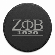 Zeta Phi Beta Sorority Slate Coasters • ZΦB Gift • Founder’s Day Gift • Devastating Diva Gift • Zeta Home Decor • Greek Life Sorority Gift — Dandelion Design Co. — SlateStudioMedia:design%3A3%3Ashape%3Around:9 — 0115-ZPGN_zeta_phi_beta_sorority_slate_coasters_z_b_gift_founder_s_day_gift_devastating_diva_gift_zeta_home_decor_greek_life_sorority_gift_20_D03_round_main.png