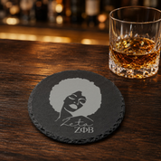 Zeta Phi Beta Sorority Slate Coasters • ZΦB Gift • Founder’s Day Gift • Devastating Diva Gift • Zeta Home Decor • Greek Life Sorority Gift — Dandelion Design Co. — SlateStudioMedia:gallery:31 — 0115-ZPGN_zeta_phi_beta_sorority_slate_coasters_z_b_gift_founder_s_day_gift_devastating_diva_gift_zeta_home_decor_greek_life_sorority_gift_28_D04_round_whiskey_lifestyle.png