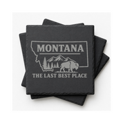 Montana Slate Coasters 4x4 Laser Engraved Stone Drink Coasters Montana Home Décor Treasure State Established 1889 Gift — Dandelion Design Co. — SlateStudioMedia:gallery:18 — 0117-MSGN_montana_slate_coasters_4x4_laser_engraved_stone_drink_coasters_montana_home_d_cor_treasure_state_established_1889_gift_24_D04_square_stack.png
