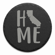 California Slate Coaster - Laser Etched State Design with Golden Gate Bridge, Bear & Sun - Handcrafted Home Decor Gift — Dandelion Design Co. — SlateStudioMedia:design%3A2%3Ashape%3Around:7 — 0119-CSGN_california_slate_coaster_laser_etched_state_design_with_golden_gate_bridge_bear_sun_handcrafted_home_decor_gift_14_D02_round_main.png