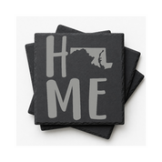 Maryland Slate Coasters 4x4 Laser Engraved Stone Drink Coasters Maryland Home Décor Old Line State Established 1788 Gift — Dandelion Design Co. — SlateStudioMedia:gallery:10 — 0123-MSGN_maryland_slate_coasters_4x4_laser_engraved_stone_drink_coasters_maryland_home_d_cor_old_line_state_established_1788_gift_09_square_stack.png