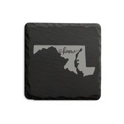 Maryland Slate Coasters 4x4 Laser Engraved Stone Drink Coasters Maryland Home Décor Old Line State Established 1788 Gift — Dandelion Design Co. — SlateStudioMedia:design%3A2%3Ashape%3Asquare:3 — 0123-MSGN_maryland_slate_coasters_4x4_laser_engraved_stone_drink_coasters_maryland_home_d_cor_old_line_state_established_1788_gift_11_D02_square_main.png