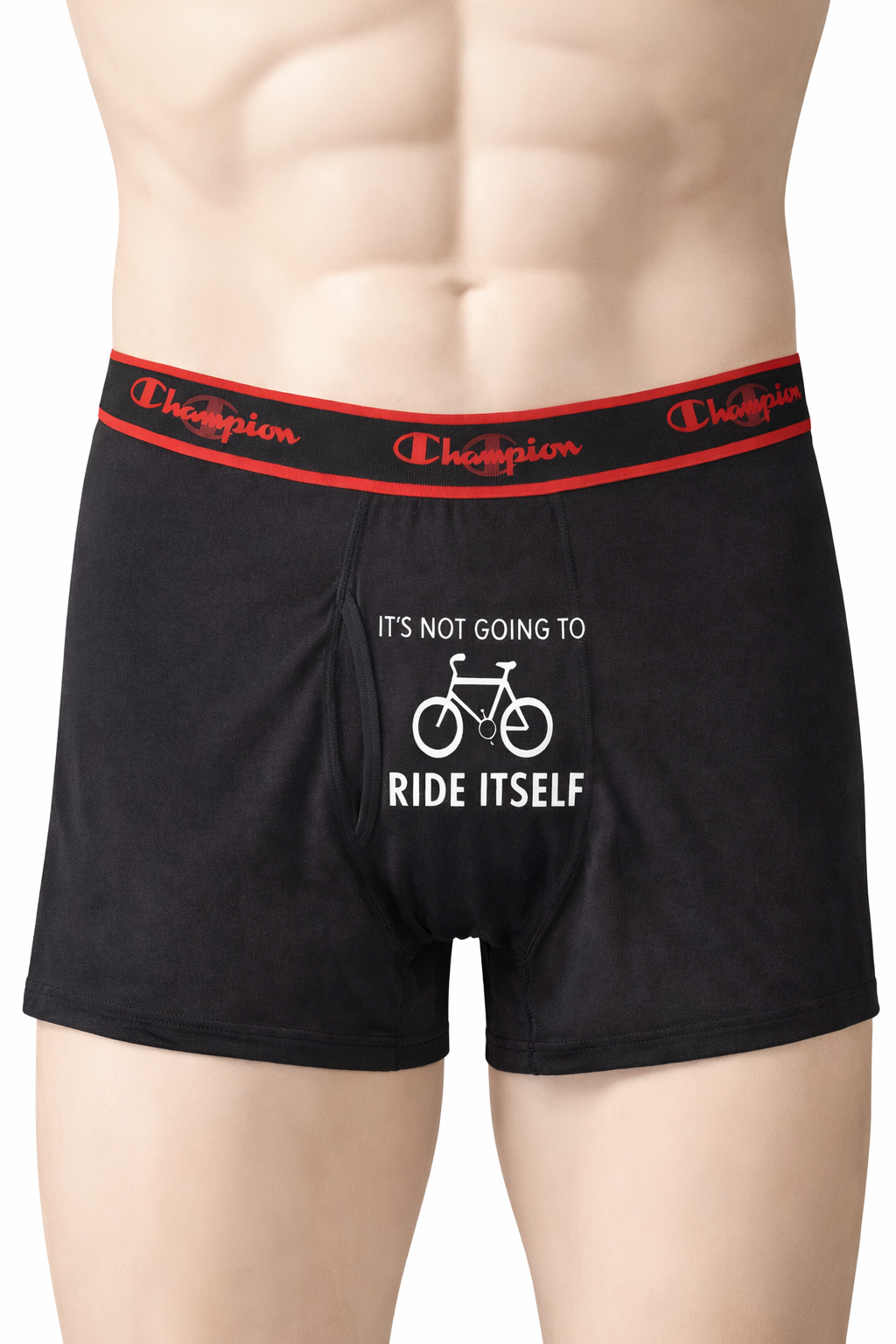 It's Not Going to Ride Itself Men's Boxer Underwear - Funny Valentines Day Gift