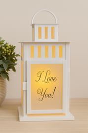 You Will Forever Be My Always Love Lantern - Multiple Options  - Personalized with your photos - Wedding Gift - Anniversary
