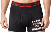 I have a Heart On for - Funny Valentines Day Gift - Vanity Underwear