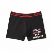 I have a Heart On for - Funny Valentines Day Gift - Vanity Underwear