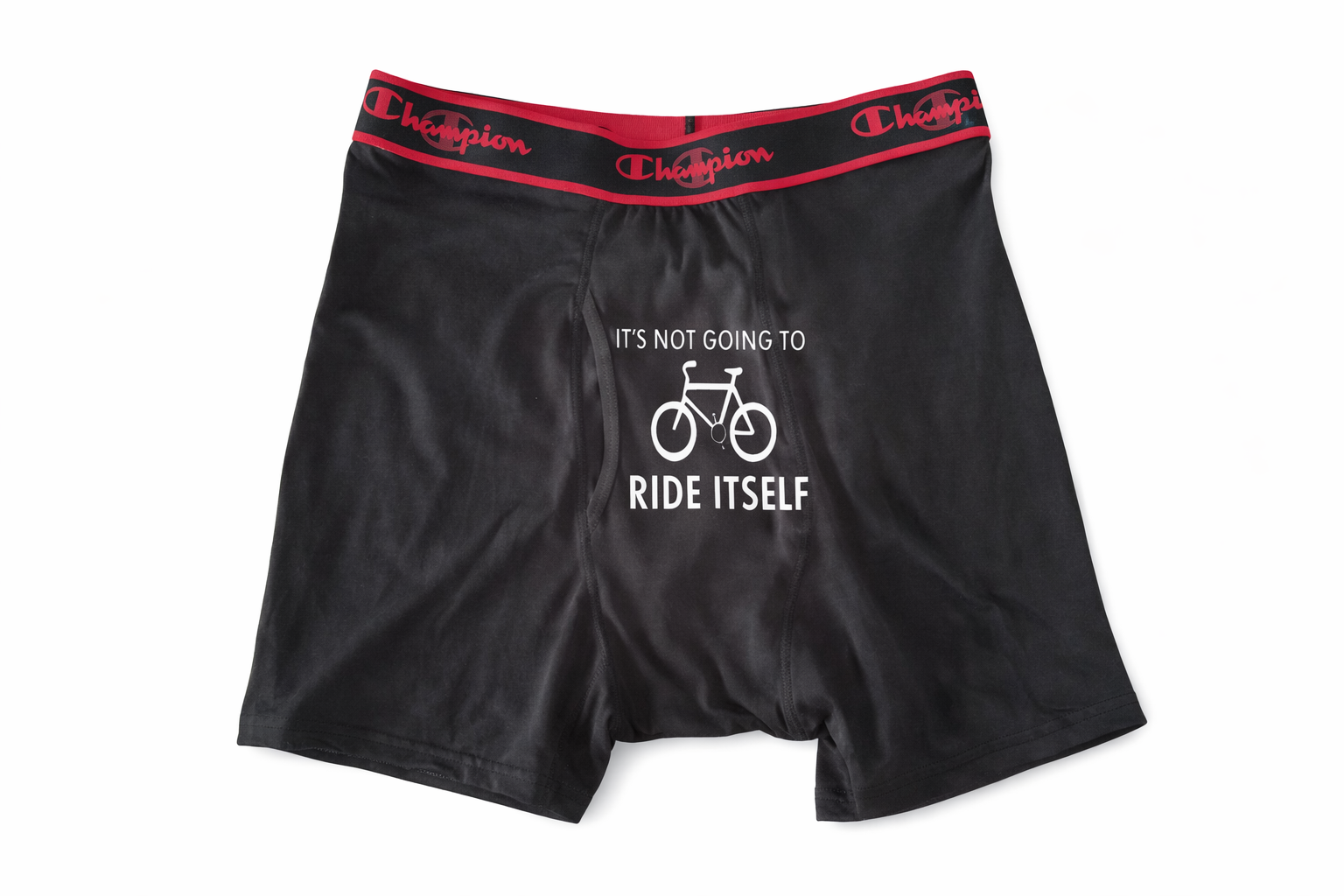 It's Not Going to Ride Itself Men's Boxer Underwear - Funny Valentines Day Gift