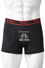 It's Not Going to Ride Itself Men's Boxer Underwear - Funny Valentines Day Gift