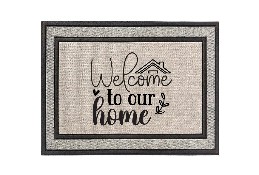 Welcome to Our Home Doormat