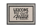Welcome to Our Home Doormat – Warm and Inviting Welcome Mat