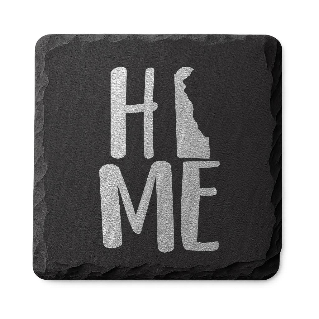 Delaware Slate Coasters 4x4 Laser Engraved Stone Drink Coasters Delaware Home Décor First State Established 1787 Gift