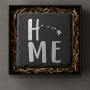 Hawaii Slate Coasters 4x4 Laser Engraved Stone Drink Coasters Hawaii Home Decor Aloha State Established 1959 Gift