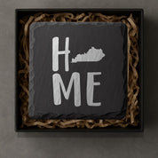 Kansas Slate Coasters 4x4 Laser Engraved Stone Drink Coasters Kansas Home Décor Sunflower State Established 1861 Gift