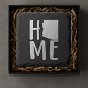 Arizona Slate Coasters 4x4 Laser Engraved Stone Drink Coasters Arizona Home Décor Grand Canyon State Established 1912 Gift