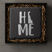 Delaware Slate Coasters 4x4 Laser Engraved Stone Drink Coasters Delaware Home Décor First State Established 1787 Gift