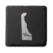 Delaware Slate Coasters 4x4 Laser Engraved Stone Drink Coasters Delaware Home Décor First State Established 1787 Gift