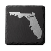 Florida Slate Coasters 4x4 Laser Engraved Stone Drink Coasters Florida Home Décor Sunshine State Established 1845 Gift