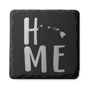 Hawaii Slate Coasters 4x4 Laser Engraved Stone Drink Coasters Hawaii Home Decor Aloha State Established 1959 Gift