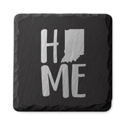 Indiana Slate Coasters 4x4 Laser Engraved Stone Drink Coasters Indiana Home Decor Hoosier State Established 1816 Gift
